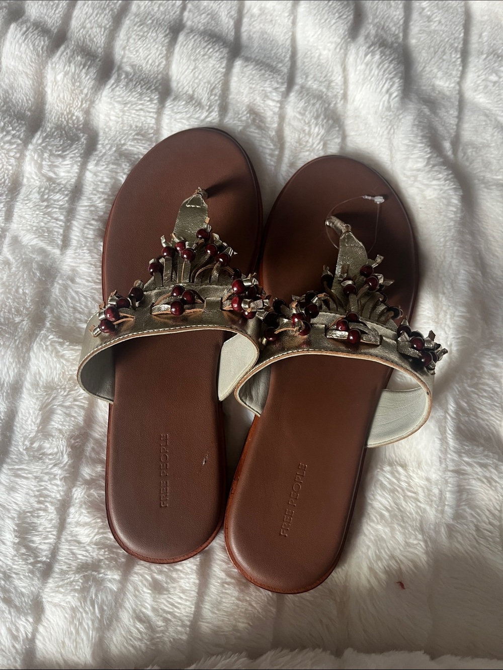 Free People Sadie Fringe Sandals - Picture 9 of 9